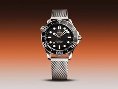 O Omega Seamaster Diver 300M agora está disponível em duas cores laranja (na foto, aço sobre aço). (Fonte da imagem: Omega)
