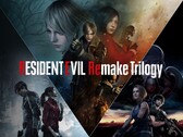 O banner de Resident Evil Remake Trilogy é mostrado (Fonte da imagem: Sony PlayStation com edições)