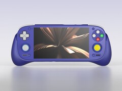 O estojo oficial adiciona alças ao Pocket 5 handheld. (Fonte da imagem: Retroid)