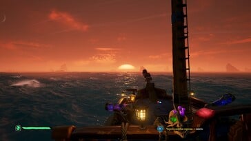 Na imagem: uma captura de tela da jogabilidade de Sea of Thieves: Edição 2026.
