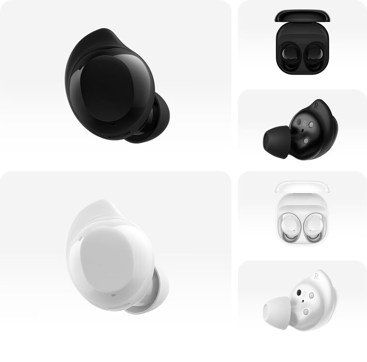 Elementos de design do Galaxy Buds Core (Fonte da imagem: Samsung)