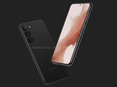 A série Galaxy S23 deverá ser lançada globalmente no início do próximo ano. (Fonte de imagem: @OnLeaks)