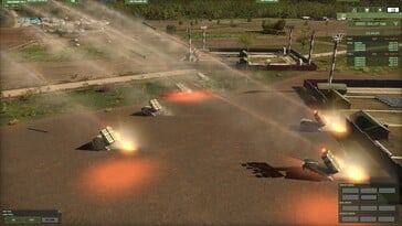 Na foto: uma captura de tela do jogo Wargame: Red Dragon.