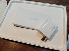 Os acessórios podem ser encontrados no tablet