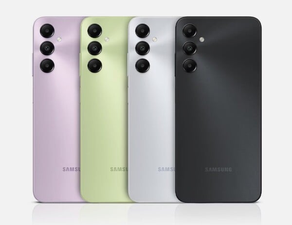 O Galaxy A05s. (Fonte da imagem: Samsung)