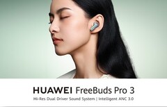 O Freebuds Pro 3 (Fonte: Huawei)