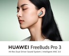 O Freebuds Pro 3 (Fonte: Huawei)