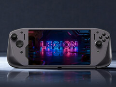 O Legion G9 2026 contém iluminação RGB personalizável.