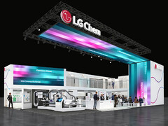 Estande da LG Chem (Fonte da imagem: LG)