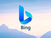 Logotipo do Bing. A Microsoft está promovendo intensamente seu mecanismo de busca.