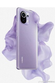 Mi 11 roxo. (Fonte da imagem: Weibo).