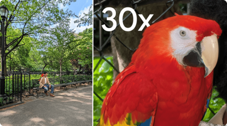 Vazou material promocional com amostras do zoom de 30x do Pixel 11