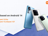 A Xiaomi agora está lançando atualizações estáveis do Android 14 para três smartphones. (Fonte da imagem: Xiaomi)