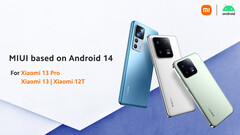 A Xiaomi agora está lançando atualizações estáveis do Android 14 para três smartphones. (Fonte da imagem: Xiaomi)