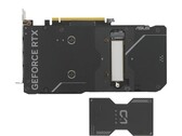 O SSD é facilmente fixado na parte traseira da GPU (Fonte da imagem: Asus)