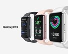 O Galaxy Fit 3 é o mais recente rastreador de condicionamento físico da Samsung e uma alternativa mais barata ao smartwatch Galaxy Watch. (Fonte da imagem: Samsung)
