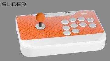 O controlador Slider com layout de joystick.