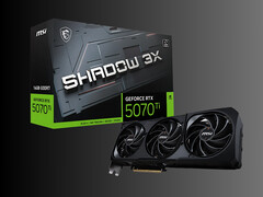 MSI RTX 5070 Ti 16G Shadow 3X (Fonte da imagem: MSI)