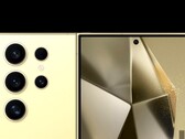 Após o vazamento da imagem oficial do Galaxy S24 Ultra em quatro cores, os papéis de parede já estão disponíveis. (Imagem: Windows Report)
