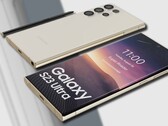 Espera-se que o Samsung Galaxy S23 Ultra tenha um design mais plano e afiado do que seu predecessor. (Fonte de imagem: Weibo/Technizo Concept - editado)