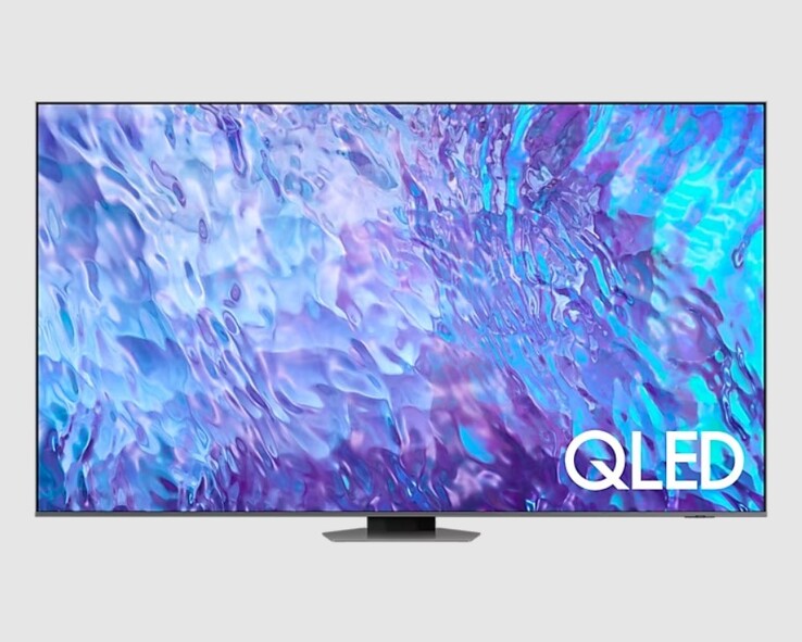 A Smart TV Samsung Q80C de 98 polegadas. (Fonte da imagem: Samsung)