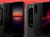 A Sony Xperia 1 II (L) e Xperia 1 III (R) têm configurações de câmera muito similares. (Fonte da imagem: Sony - editado)