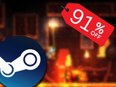 O SteamWorld Dig 2 está atualmente com 91% de desconto no Steam, disponível por menos de US$ 2 até 17 de maio. (Fonte da imagem: Steam)