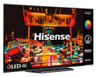 O Hisense A85H vem em dois tamanhos, ambos com painéis OLED de 4K e 120 Hz. (Fonte de imagem: Hisense)