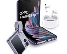 Oppo vende o Find N2 Flip em Astral Black e Moonlit Purple colorways. (Fonte da imagem: Oppo)