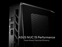 O NUC 15 Performance se assemelha a um ROG NUC (2025) em escala reduzida. (Fonte da imagem: Asus)