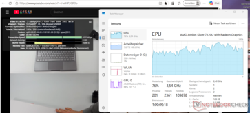 Youtube 4K com alta carga de CPU e quedas de quadros