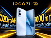 O iQoo Z11 possui uma enorme bateria de 9.020 mAh 