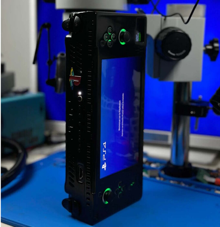 O console portátil do PS4 é bastante volumoso (Fonte da imagem: wewillmakeitnow)