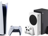PS5 vs. Xbox Series X. (Fonte de imagem: PlayStation/Microsoft)