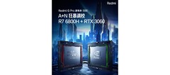 A Redmi revela um novo laptop Ryzen/RTX. (Fonte: Redmi)