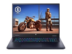 Acer Predator Helios 18 2024: Dispositivo de teste fornecido pela Acer Alemanha