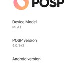 Android 11 em Xiaomi Mi A1 via ROM POSP (Fonte: Própria)