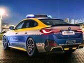 O BMW i4 afinado parece um carro elétrico adequado para fins de aplicação da lei na Europa (Imagem: AC Schnitzer)