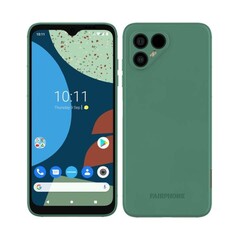 O Fairphone 4 será lançado em verde e cinza. (Fonte da imagem: @L4yzRw)