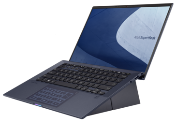 Asus ExpertBook B9 - Direito - Suporte para caixa adaptadora de energia . (Fonte de imagem: Asus)