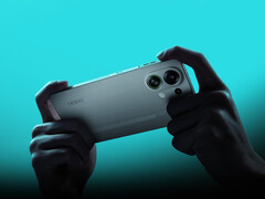 O K13 Turbo vem com o Dimensity 8450, enquanto o Pro apresenta o Snapdragon 8s Gen 4. Na foto: o K13 Turbo. (Fonte da imagem: Oppo)