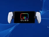 É exibido um banner do PlayStation Portal OLED