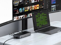 A Satechi Triple 4K Display Docking Station já está disponível nos EUA. (Fonte da imagem: Satechi)