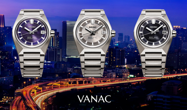 O King Seiko HKF001, HKF002 e HKF003.