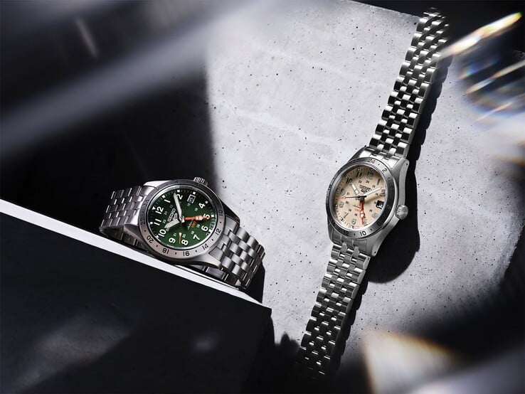 Uma foto de estilo de vida dos modelos Seiko HDB001 e HDB002