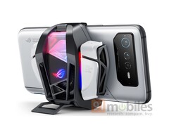 O ROG Phone 6 deve estar disponível globalmente com até 18 GB de RAM e um chipset Snapdragon 8 Plus Gen 1 (Fonte de imagem: 91mobiles & Evan Blass)