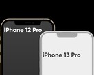 A comparação garante: O entalhe deve diminuir em 2021, não apenas no iPhone 13 mas também no iPhone 13 Pro (Fonte de imagem: 91Mobiles)