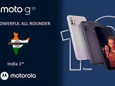 A Moto G10 Power é liberada. (Fonte: Motorola)