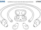 A Samsung patenteia algo novo para sua Galaxy Buds. (Fonte: LetsGoDigital)