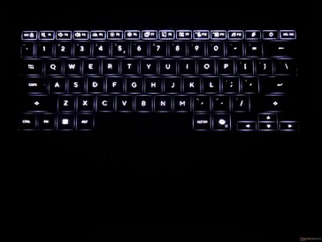 Iluminação do teclado